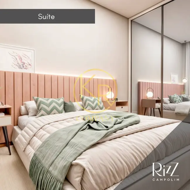 Apartamento com 2 quartos à venda, 57m2 em Parque Campolim, Sorocaba - SP - imagem 4 Foto 4 de Apartamento com 2 quartos à venda, 57m2 em Parque Campolim, Sorocaba - SP