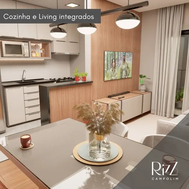 Foto 3 de Apartamento com 2 quartos à venda, 57m2 em Parque Campolim, Sorocaba - SP