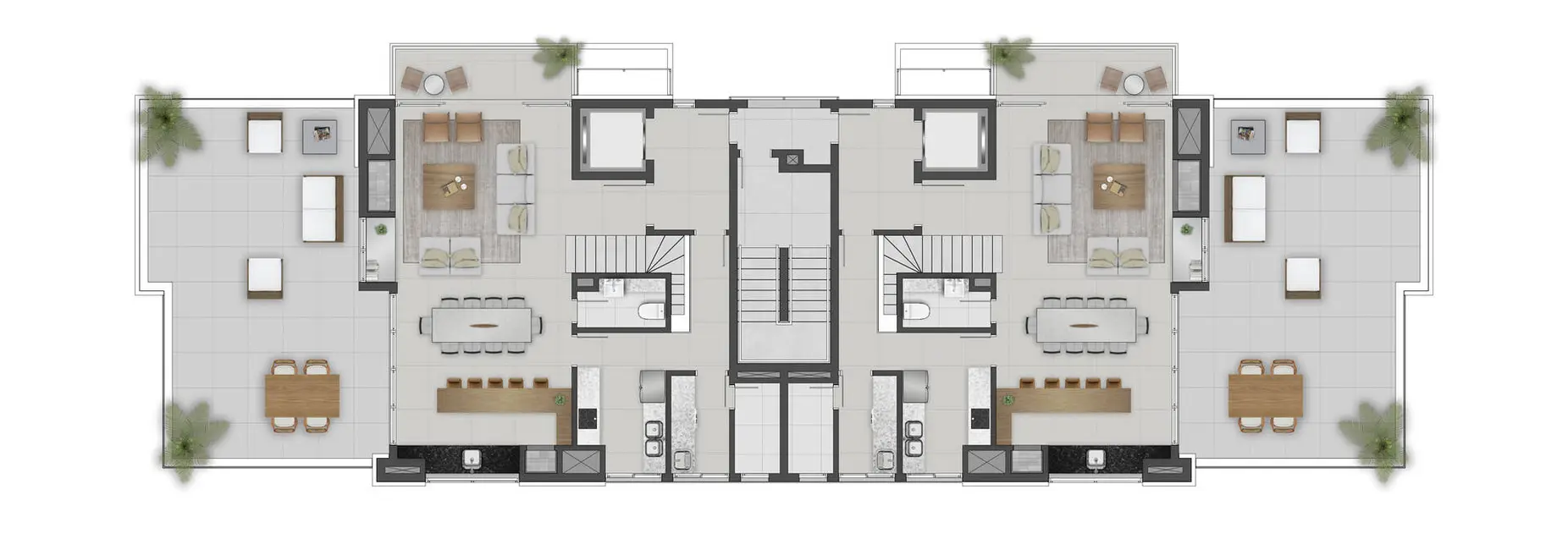 Foto 4 de Apartamento à venda em Três Figueiras, Porto Alegre - RS