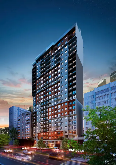 Apartamento com 1 quarto à venda, 22m2 em Cidade Baixa, Porto Alegre - RS - imagem 2 Foto 2 de Apartamento com 1 quarto à venda, 22m2 em Cidade Baixa, Porto Alegre - RS