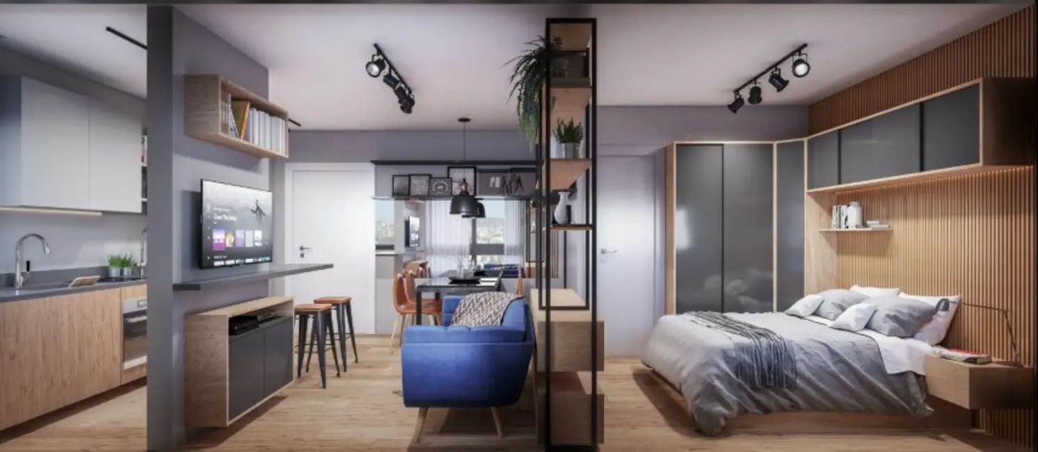 Foto 4 de Apartamento com 1 quarto à venda, 34m2 em Floresta, Porto Alegre - RS