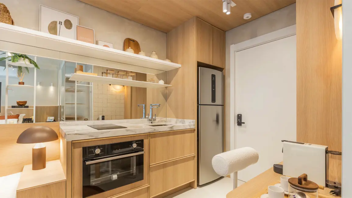 Apartamento com 1 quarto à venda, 25m2 em Auxiliadora, Porto Alegre - RS - imagem 6 Foto 6 de Apartamento com 1 quarto à venda, 25m2 em Auxiliadora, Porto Alegre - RS