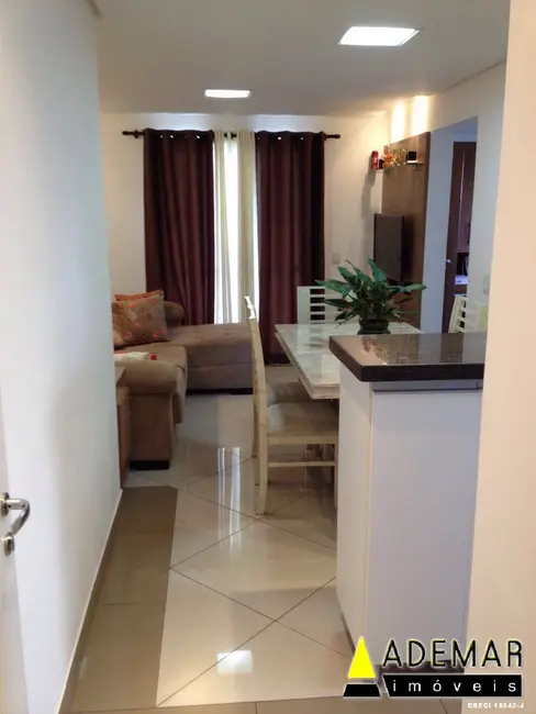 Foto 2 de Apartamento com 2 quartos à venda, 50m2 em Vila Alzira, Santo Andre - SP
