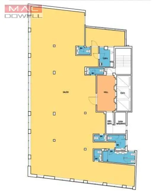 Foto 9 de Sala Comercial para alugar, 305m2 em Centro, Rio De Janeiro - RJ