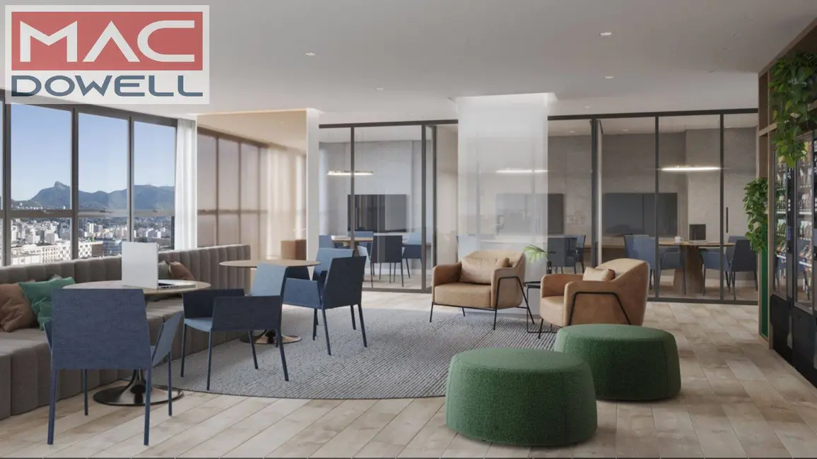 Foto 2 de Apartamento com 1 quarto à venda, 32m2 em Centro, Rio De Janeiro - RJ