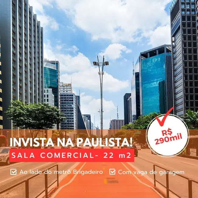 Foto 2 de Sala Comercial à venda, 22m2 em Bela Vista, São Paulo - SP