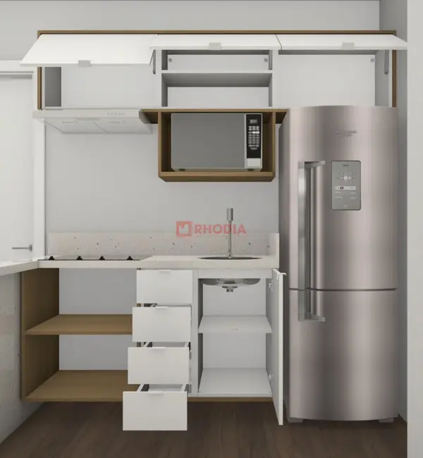 Foto 2 de Apartamento com 1 quarto à venda, 43m2 em Jardim Paulista, São Paulo - SP