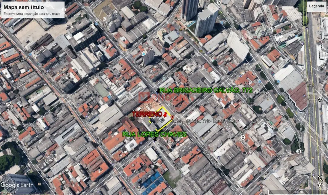 Foto 3 de Terreno / Lote à venda e para alugar, 623m2 em Barra Funda, São Paulo - SP