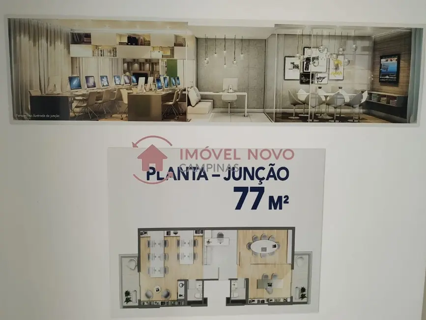 Foto 2 de Sala Comercial à venda, 77m2 em Centro, Campinas - SP