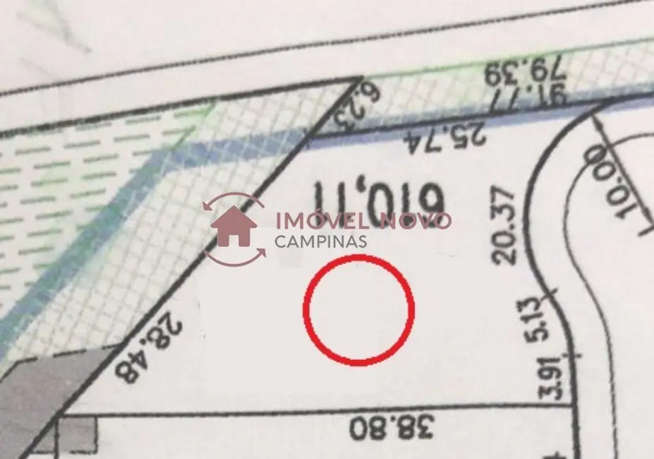 Foto 8 de Terreno / Lote à venda, 459m2 em Swiss Park, Campinas - SP