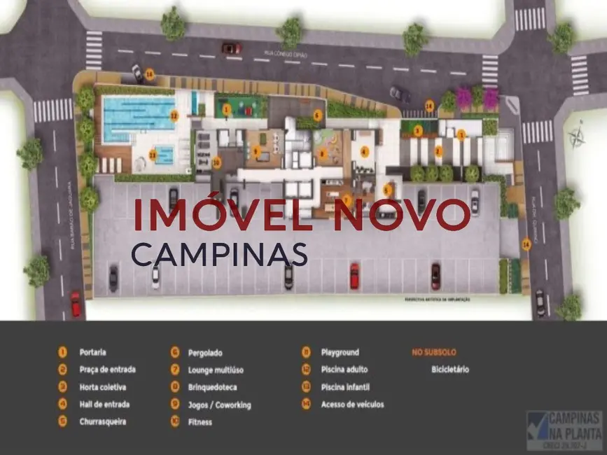 Foto 7 de Apartamento com 2 quartos à venda, 57m2 em Centro, Campinas - SP