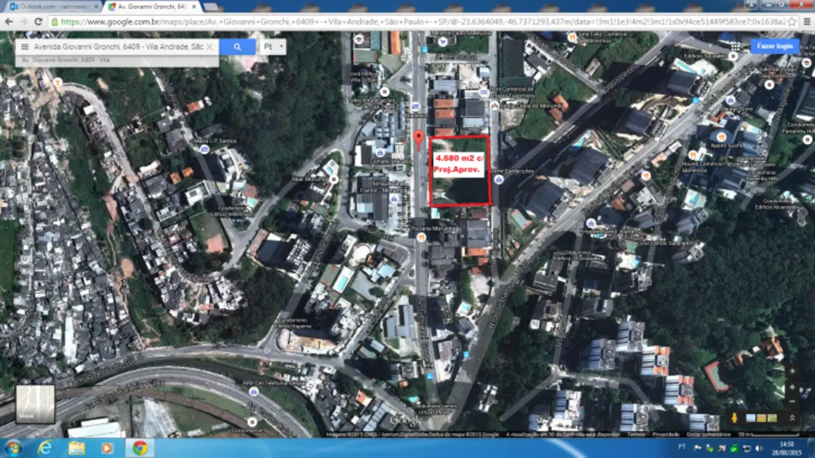 Foto 2 de Terreno / Lote à venda, 4680m2 em Vila Andrade, São Paulo - SP