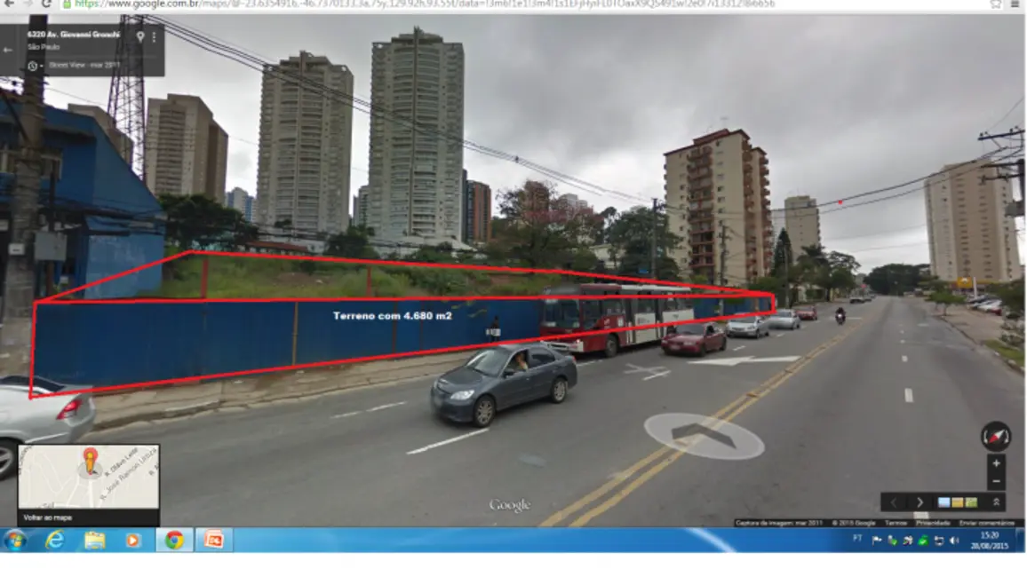 Foto 1 de Terreno / Lote à venda, 4680m2 em Vila Andrade, São Paulo - SP