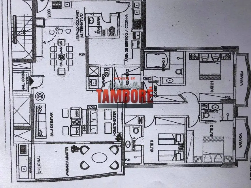 Foto 3 de Apartamento à venda, 165m2 em Barueri - SP