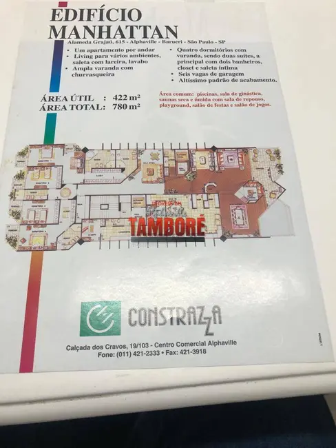 Foto 2 de Apartamento com 5 quartos à venda, 441m2 em Barueri - SP