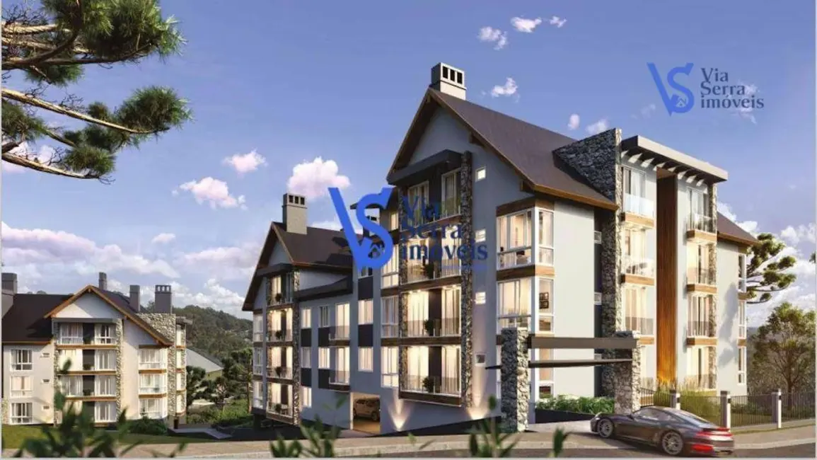 Apartamento com 2 quartos à venda, 81m2 em Gramado - RS - imagem 1 Foto 1 de Apartamento com 2 quartos à venda, 81m2 em Gramado - RS