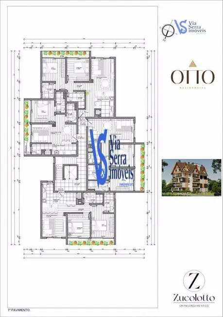 Apartamento com 1 quarto à venda, 51m2 em Gramado - RS - imagem 7 Foto 7 de Apartamento com 1 quarto à venda, 51m2 em Gramado - RS