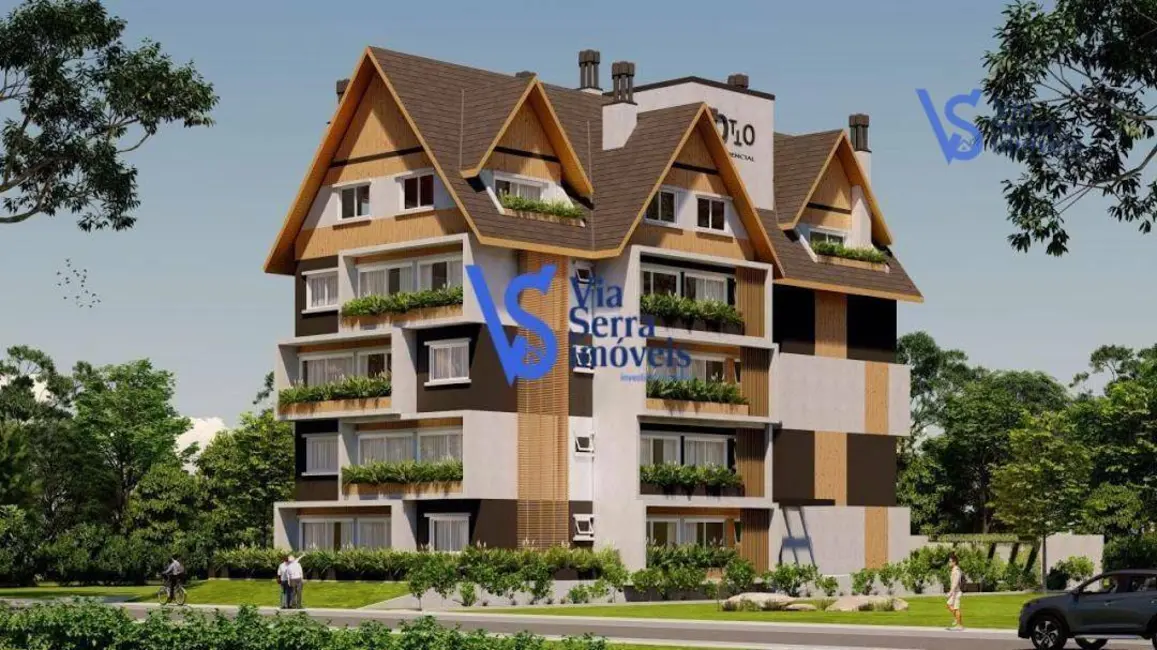 Apartamento com 1 quarto à venda, 51m2 em Gramado - RS - imagem 1 Foto 1 de Apartamento com 1 quarto à venda, 51m2 em Gramado - RS