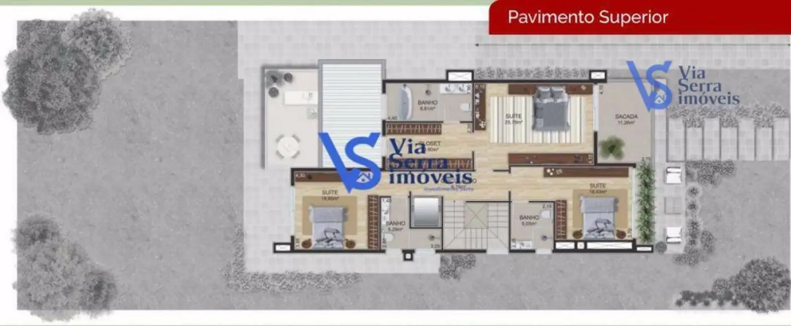 Casa de Condomínio com 4 quartos à venda, 600m2 em Gramado - RS - imagem 5 Foto 5 de Casa de Condomínio com 4 quartos à venda, 600m2 em Gramado - RS