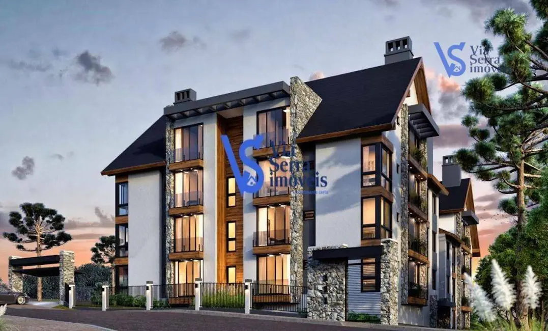 Apartamento com 1 quarto à venda, 60m2 em Gramado - RS - imagem 2 Foto 2 de Apartamento com 1 quarto à venda, 60m2 em Gramado - RS