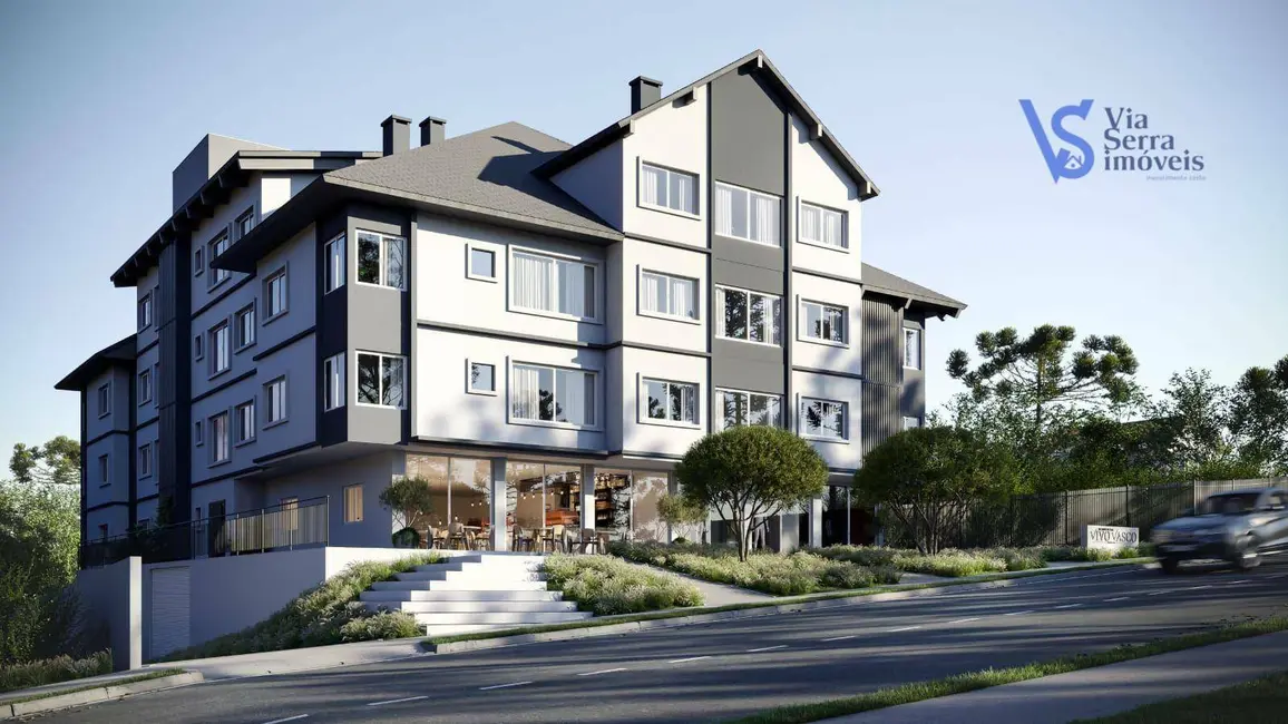 Apartamento com 1 quarto à venda, 91m2 em Gramado - RS - imagem 3 Foto 3 de Apartamento com 1 quarto à venda, 91m2 em Gramado - RS