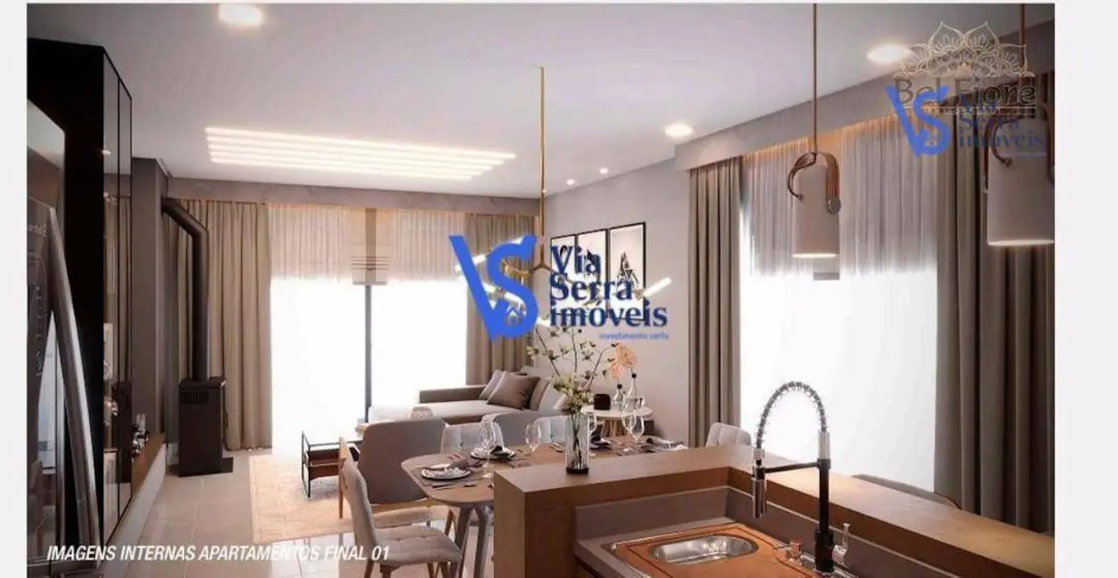Foto 2 de Apartamento com 2 quartos à venda, 82m2 em Centro, Canela - RS