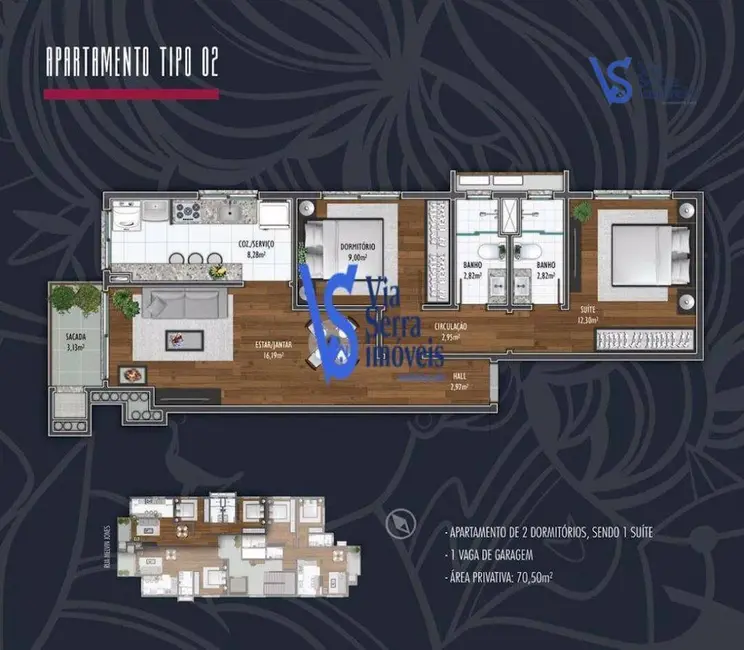 Foto 8 de Apartamento com 2 quartos à venda, 95m2 em Centro, Canela - RS