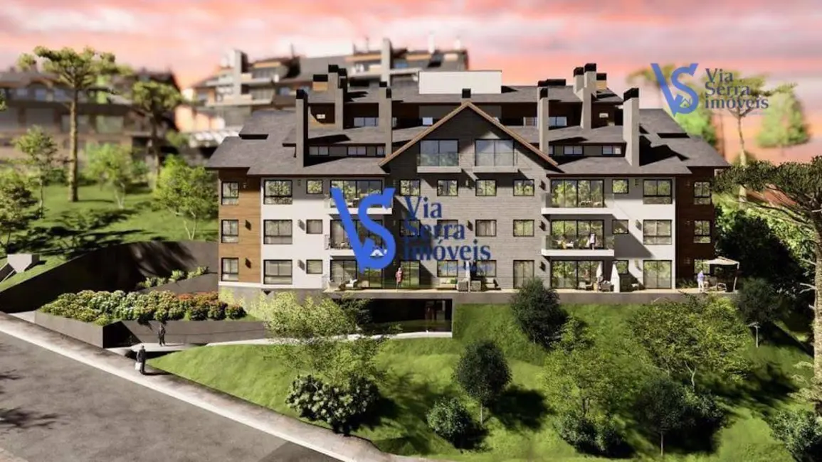 Apartamento com 1 quarto à venda, 93m2 em Gramado - RS - imagem 1 Foto 1 de Apartamento com 1 quarto à venda, 93m2 em Gramado - RS