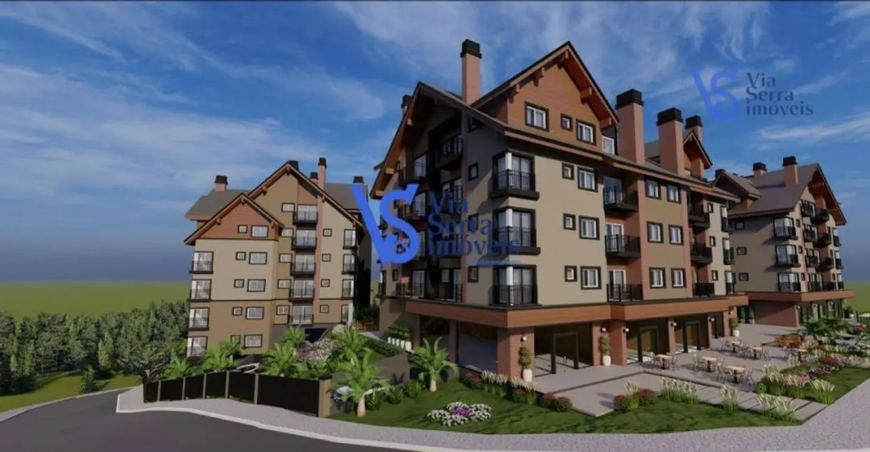 Apartamento com 1 quarto à venda, 57m2 em Gramado - RS - imagem 6 Foto 6 de Apartamento com 1 quarto à venda, 57m2 em Gramado - RS