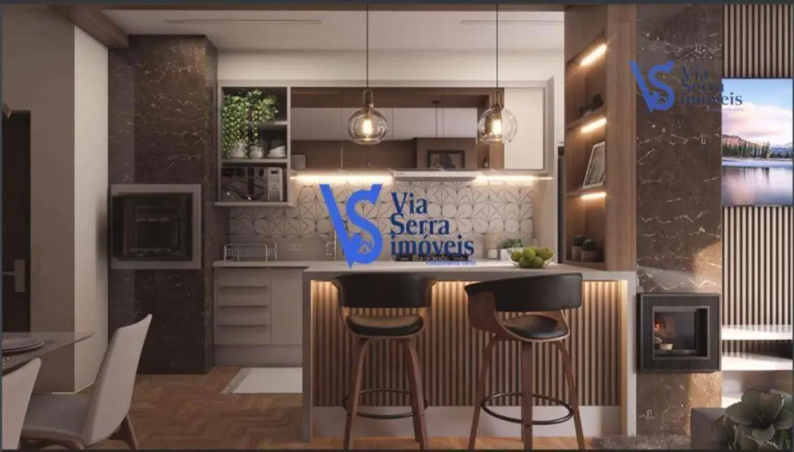 Apartamento com 1 quarto à venda, 44m2 em Várzea Grande, Gramado - RS - imagem 5 Foto 5 de Apartamento com 1 quarto à venda, 44m2 em Várzea Grande, Gramado - RS