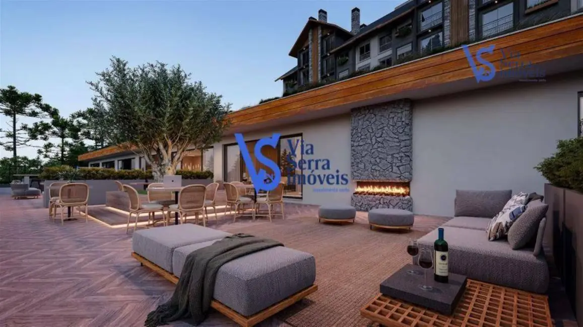 Foto 4 de Apartamento com 1 quarto à venda, 54m2 em Gramado - RS