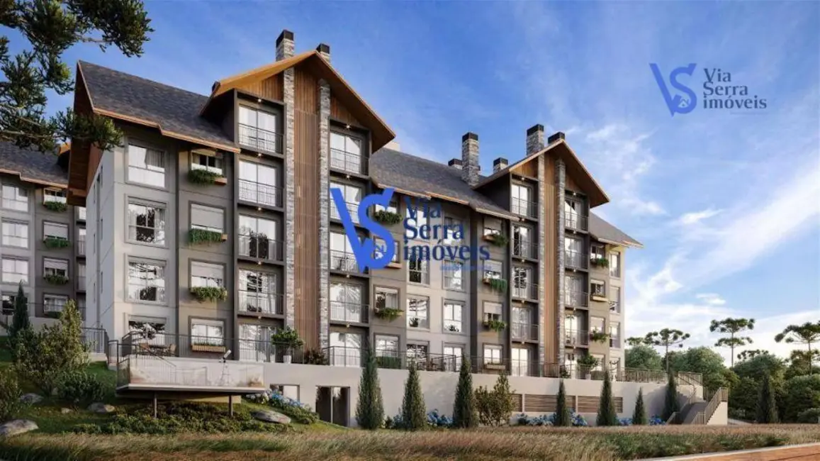 Apartamento com 2 quartos à venda, 75m2 em Gramado - RS - imagem 3 Foto 3 de Apartamento com 2 quartos à venda, 75m2 em Gramado - RS