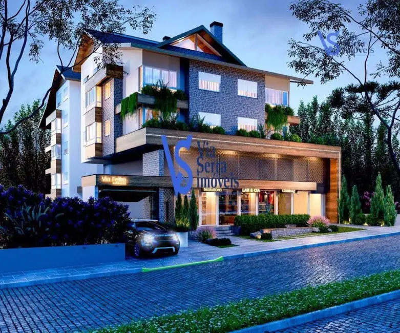 Foto 2 de Apartamento com 2 quartos à venda, 58m2 em Centro, Canela - RS