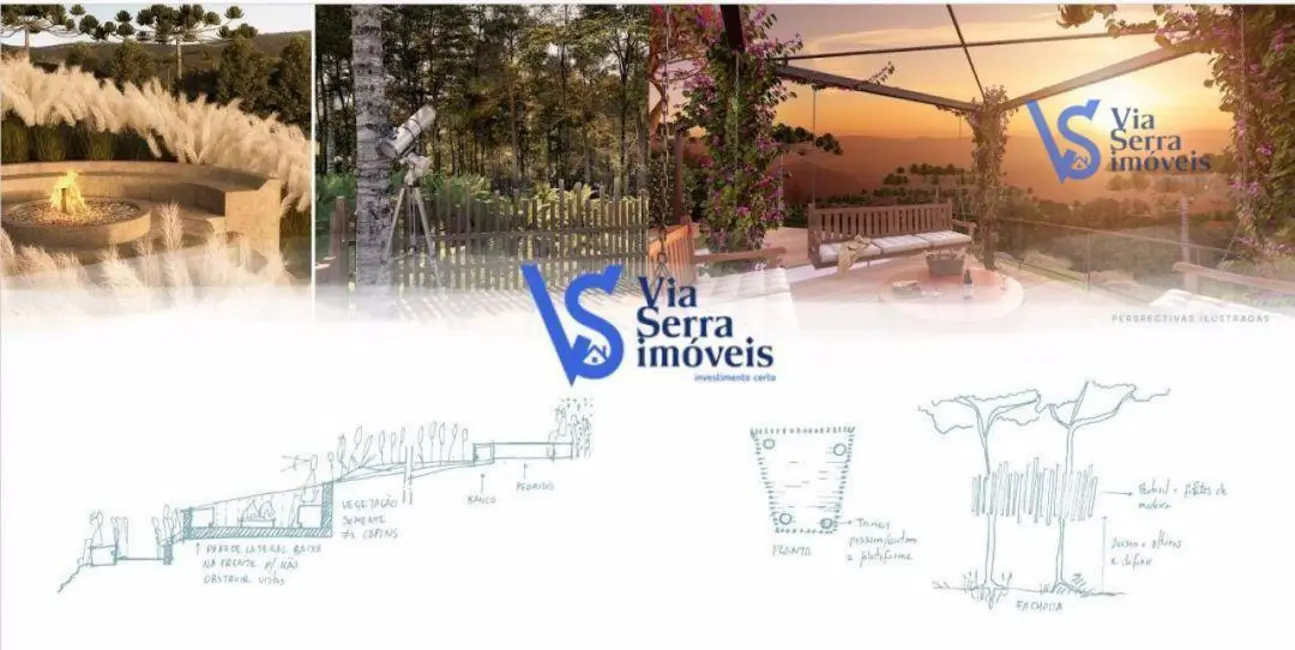 Foto 3 de Terreno / Lote à venda, 652m2 em Gramado - RS