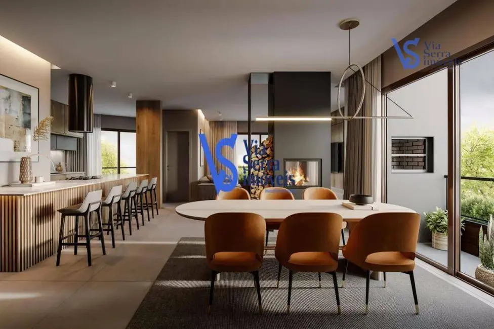 Apartamento com 3 quartos à venda, 131m2 em Gramado - RS - imagem 6 Foto 6 de Apartamento com 3 quartos à venda, 131m2 em Gramado - RS