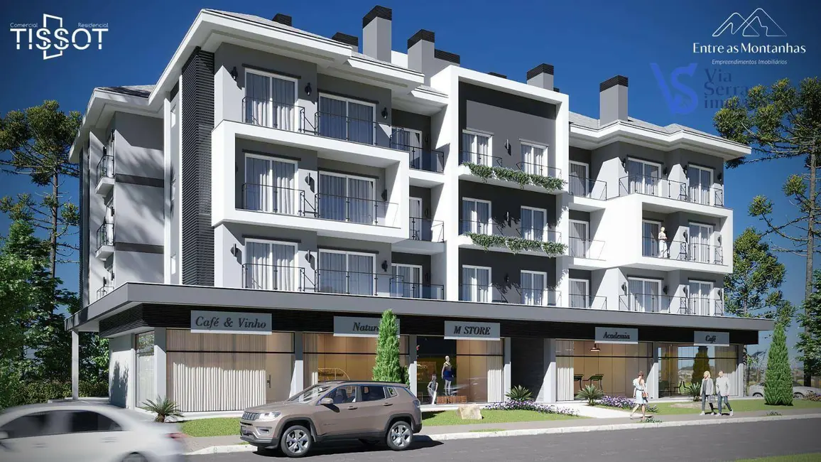 Foto 1 de Apartamento com 1 quarto à venda, 51m2 em Várzea Grande, Gramado - RS