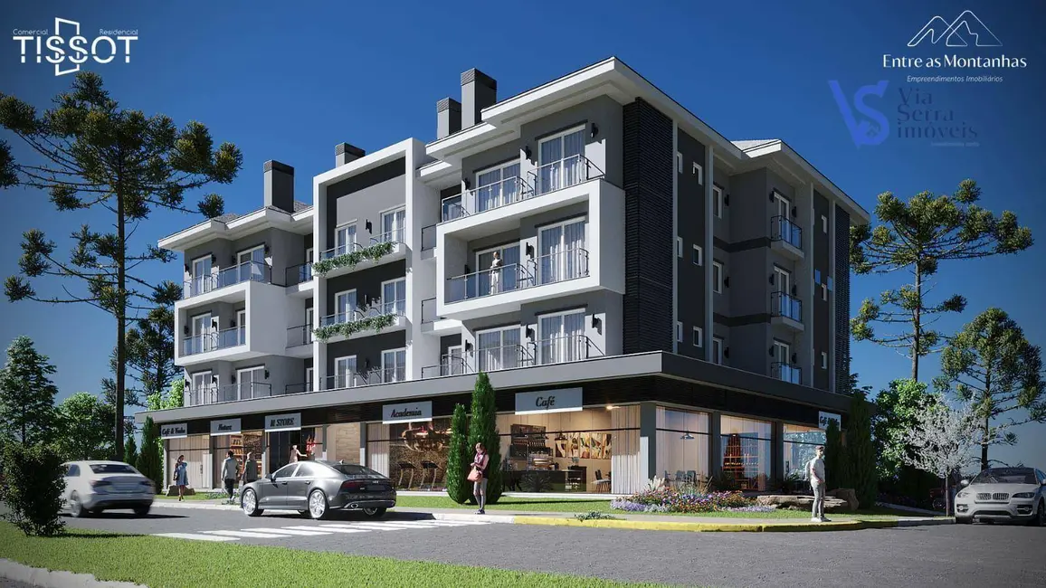 Foto 2 de Apartamento com 1 quarto à venda, 51m2 em Várzea Grande, Gramado - RS