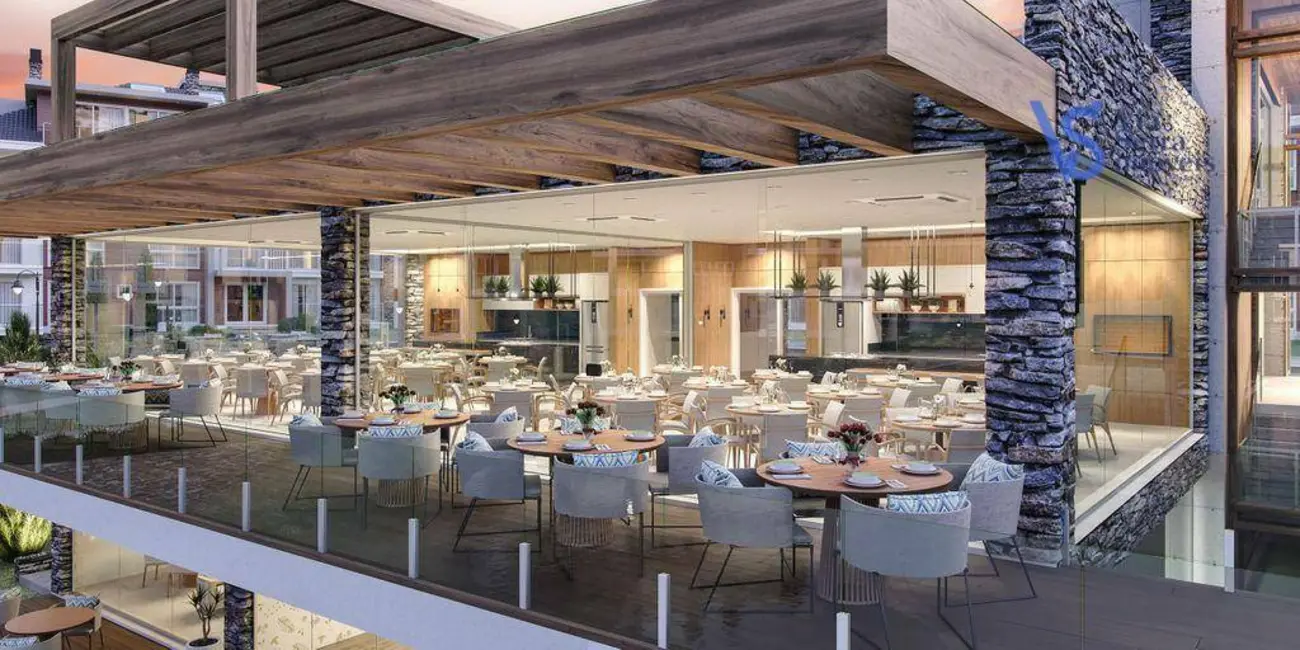 Apartamento com 1 quarto à venda, 65m2 em Gramado - RS - imagem 3 Foto 3 de Apartamento com 1 quarto à venda, 65m2 em Gramado - RS