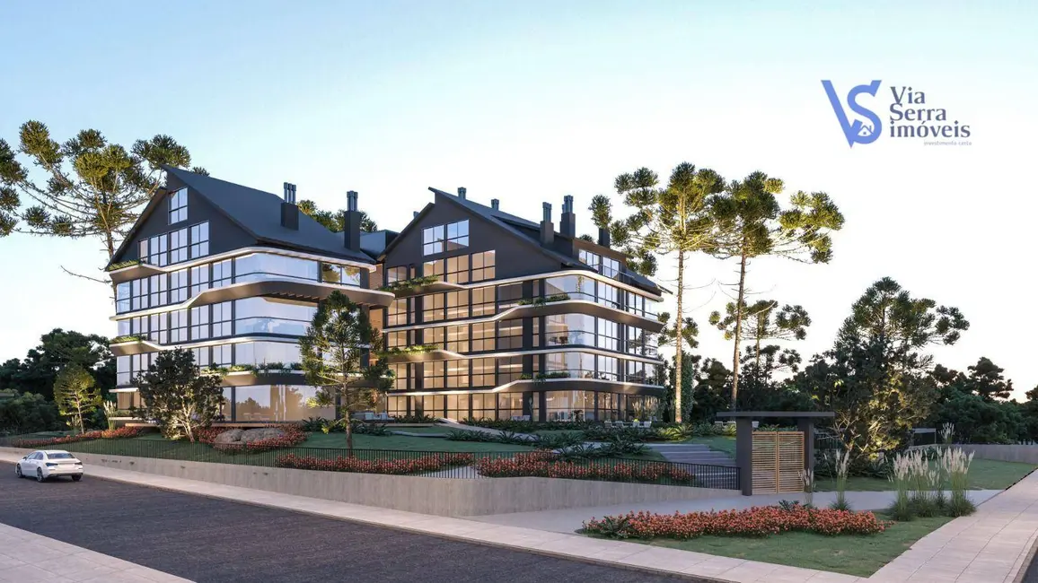 Apartamento com 2 quartos à venda, 79m2 em Gramado - RS - imagem 2 Foto 2 de Apartamento com 2 quartos à venda, 79m2 em Gramado - RS