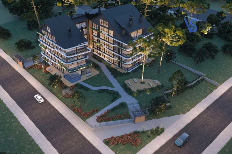 Apartamento com 3 quartos à venda, 128m2 em Gramado - RS - imagem 6 Foto 6 de Apartamento com 3 quartos à venda, 128m2 em Gramado - RS