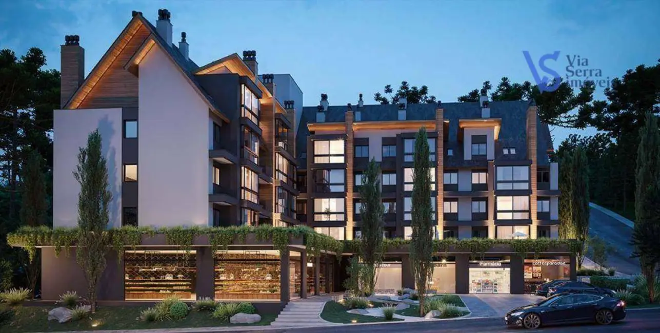 Apartamento com 1 quarto à venda, 46m2 em Gramado - RS - imagem 8 Foto 8 de Apartamento com 1 quarto à venda, 46m2 em Gramado - RS