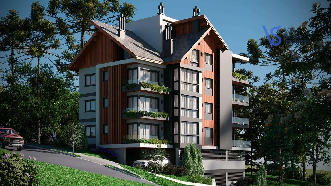 Apartamento com 1 quarto à venda, 45m2 em Gramado - RS - imagem 2 Foto 2 de Apartamento com 1 quarto à venda, 45m2 em Gramado - RS