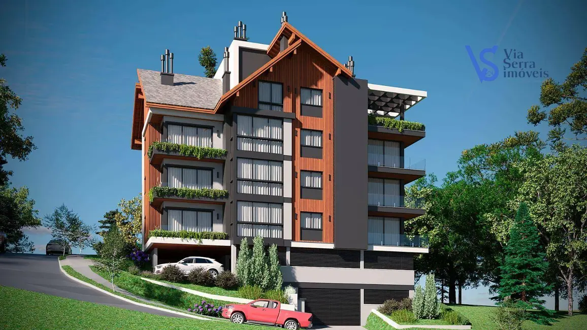 Apartamento com 1 quarto à venda, 45m2 em Gramado - RS - imagem 1 Foto 1 de Apartamento com 1 quarto à venda, 45m2 em Gramado - RS