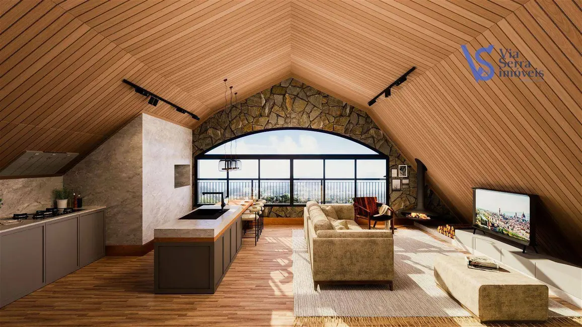 Apartamento com 2 quartos à venda, 86m2 em Gramado - RS - imagem 4 Foto 4 de Apartamento com 2 quartos à venda, 86m2 em Gramado - RS