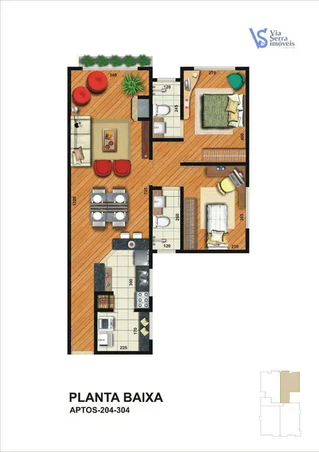 Foto 6 de Apartamento com 2 quartos à venda, 112m2 em Centro, Gramado - RS