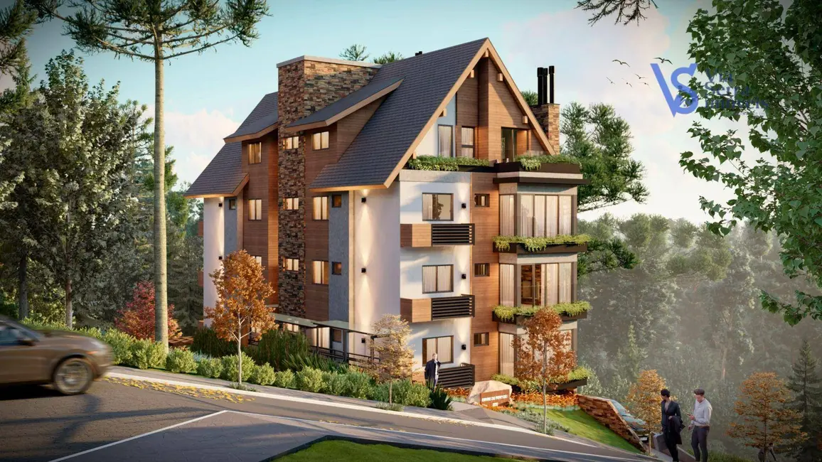 Apartamento com 2 quartos à venda, 116m2 em Gramado - RS - imagem 1 Foto 1 de Apartamento com 2 quartos à venda, 116m2 em Gramado - RS