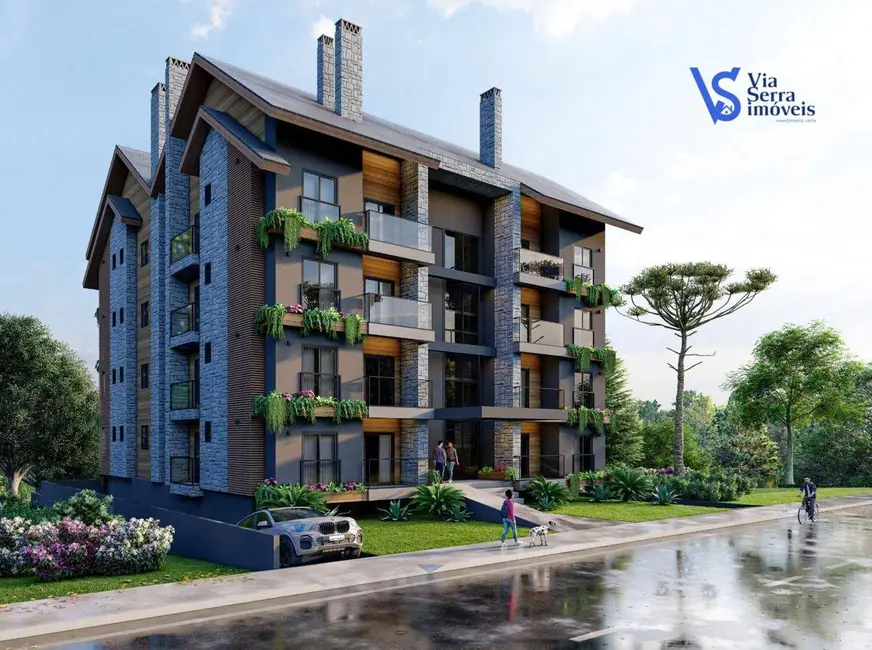 Foto 1 de Apartamento com 2 quartos à venda, 68m2 em Várzea Grande, Gramado - RS