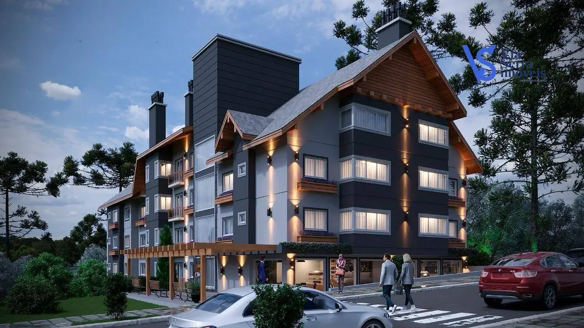 Foto 4 de Apartamento com 3 quartos à venda, 91m2 em Gramado - RS