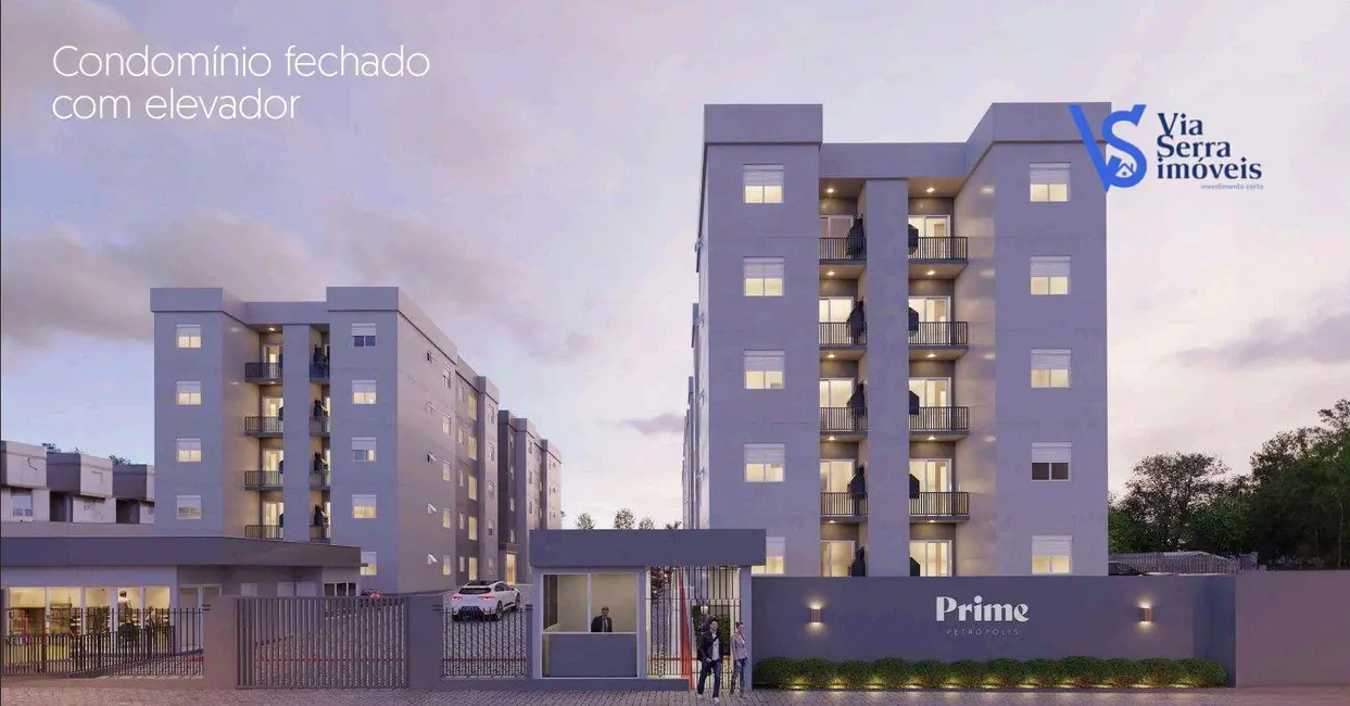 Foto 1 de Apartamento com 2 quartos à venda, 49m2 em Petrópolis, Taquara - RS
