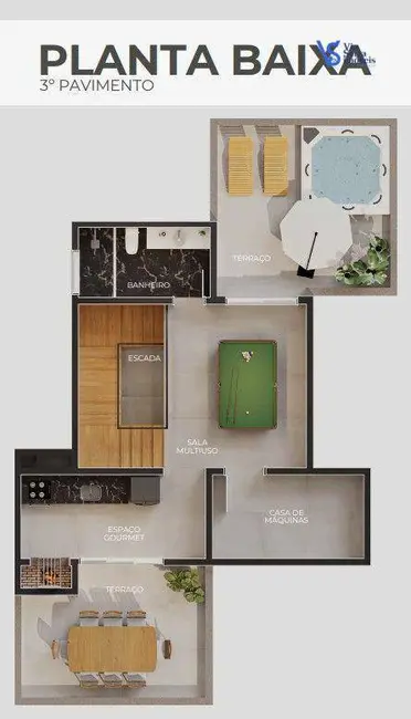 Casa com 3 quartos à venda, 500m2 em Igrejinha - RS - imagem 5 Foto 5 de Casa com 3 quartos à venda, 500m2 em Igrejinha - RS
